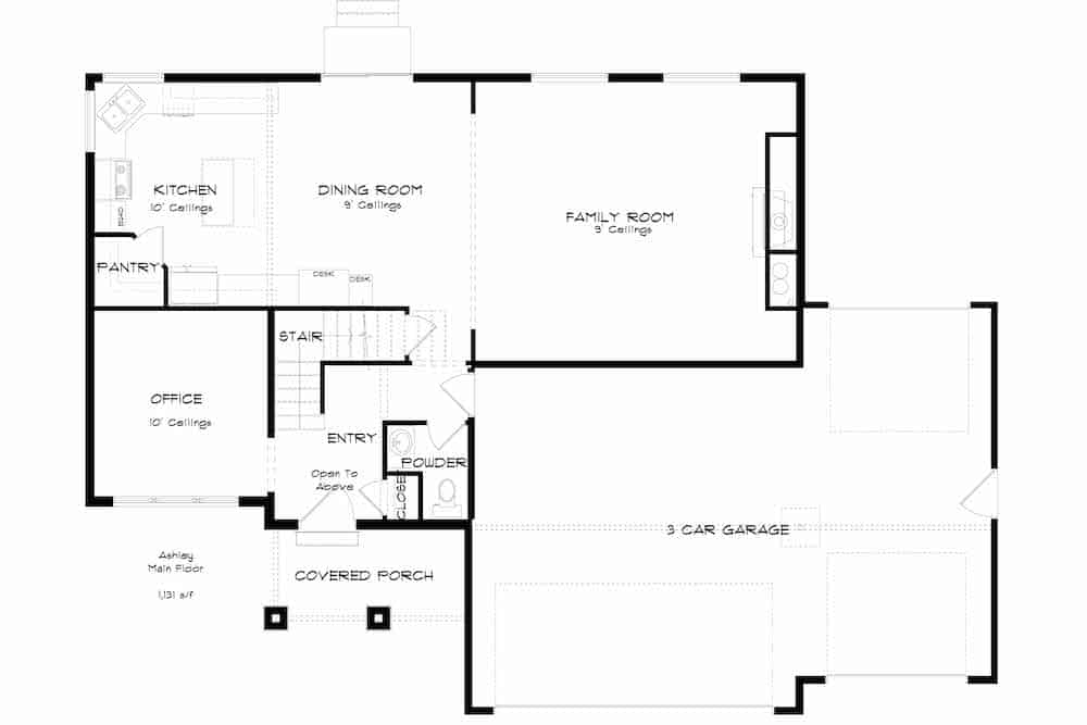 Floor Plan Main Level