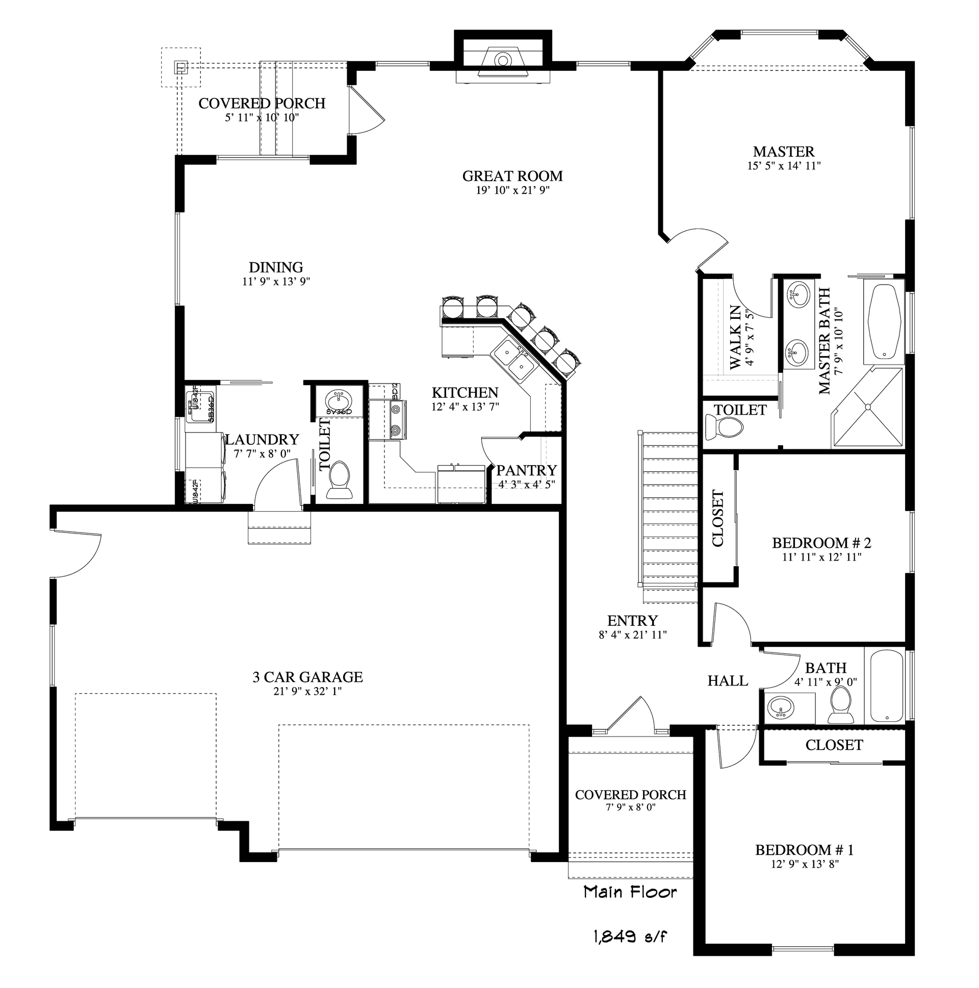 Floor Plan Main Level