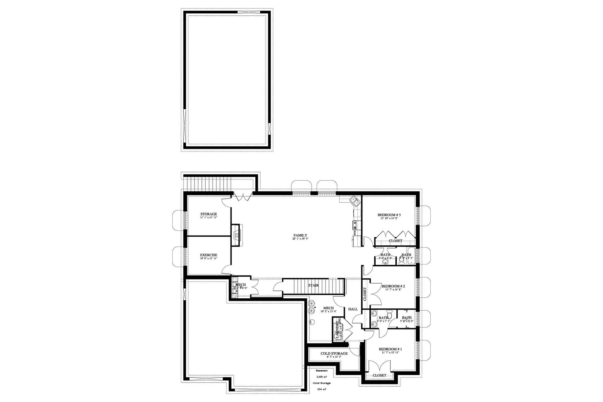 Floor Plan Basement