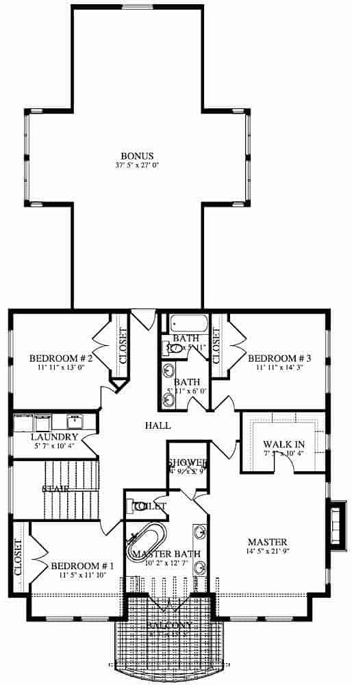 Floor Plan Upper Level