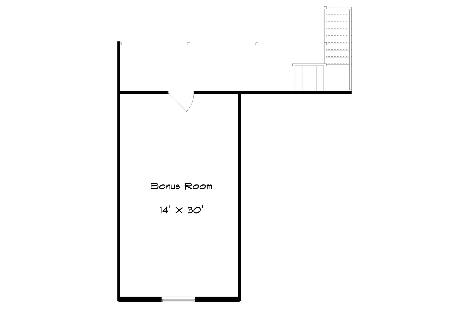 Floor Plan Bonus Room