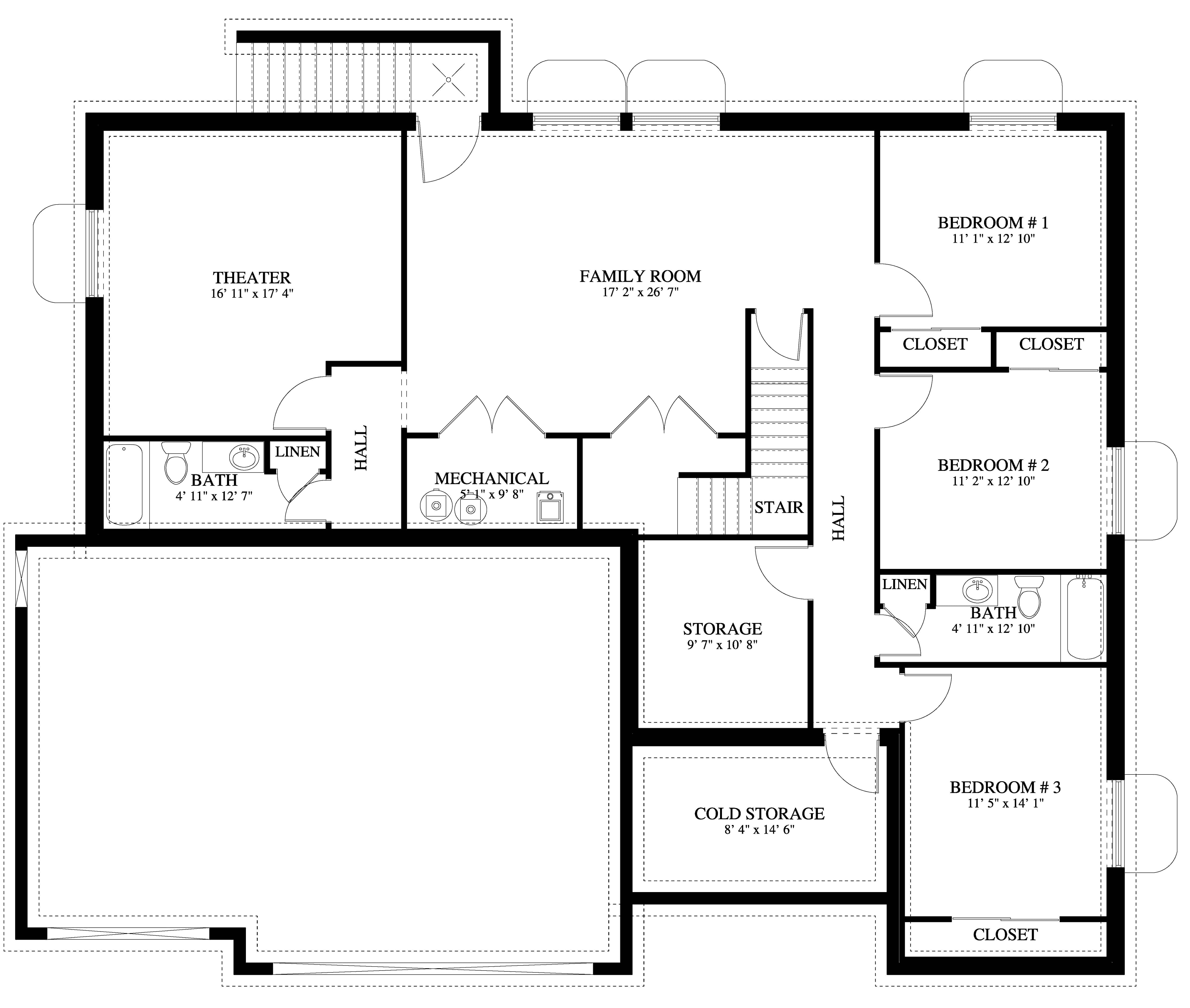 Floor Plan Basement