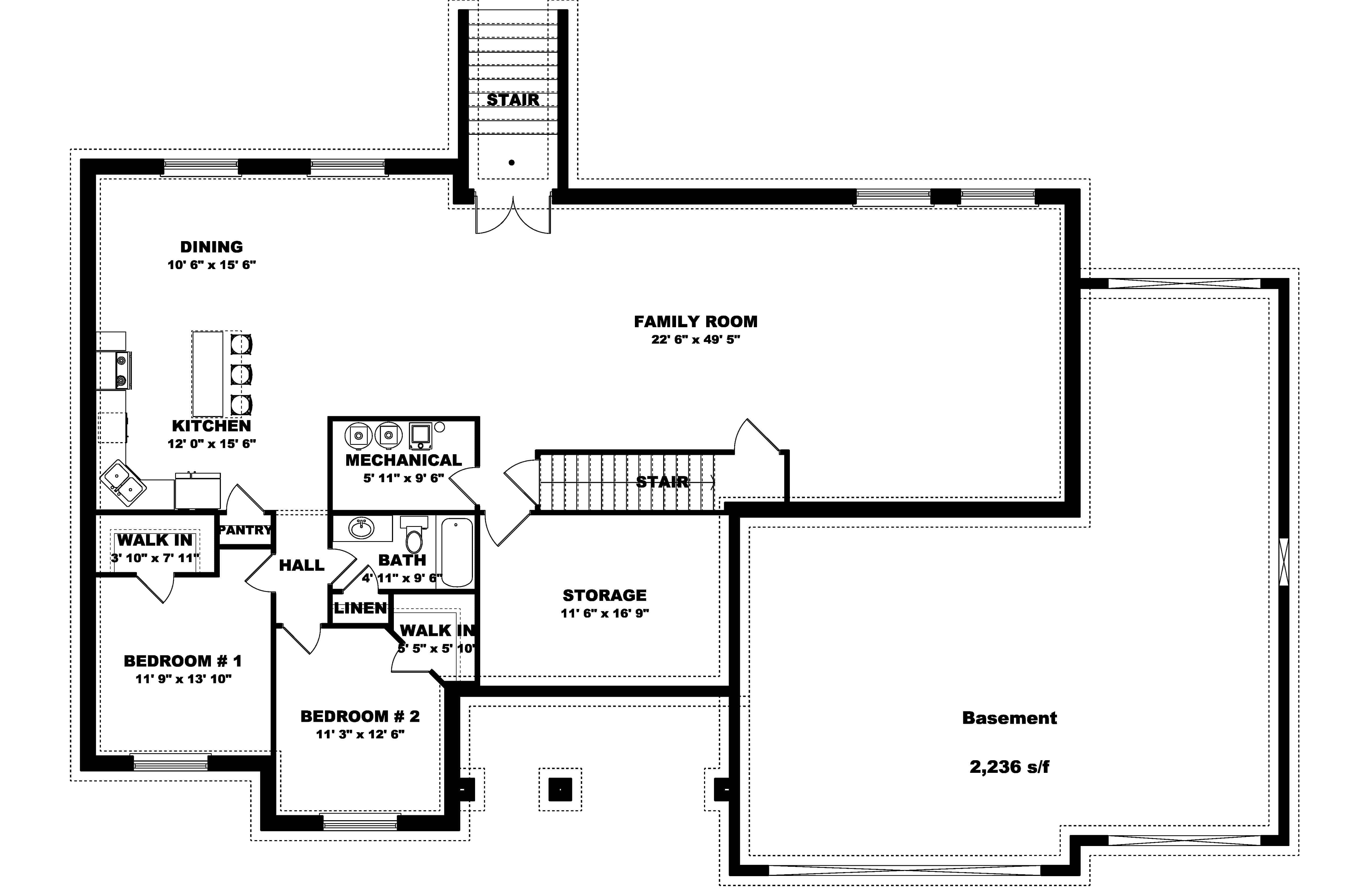Floor Plan Basement