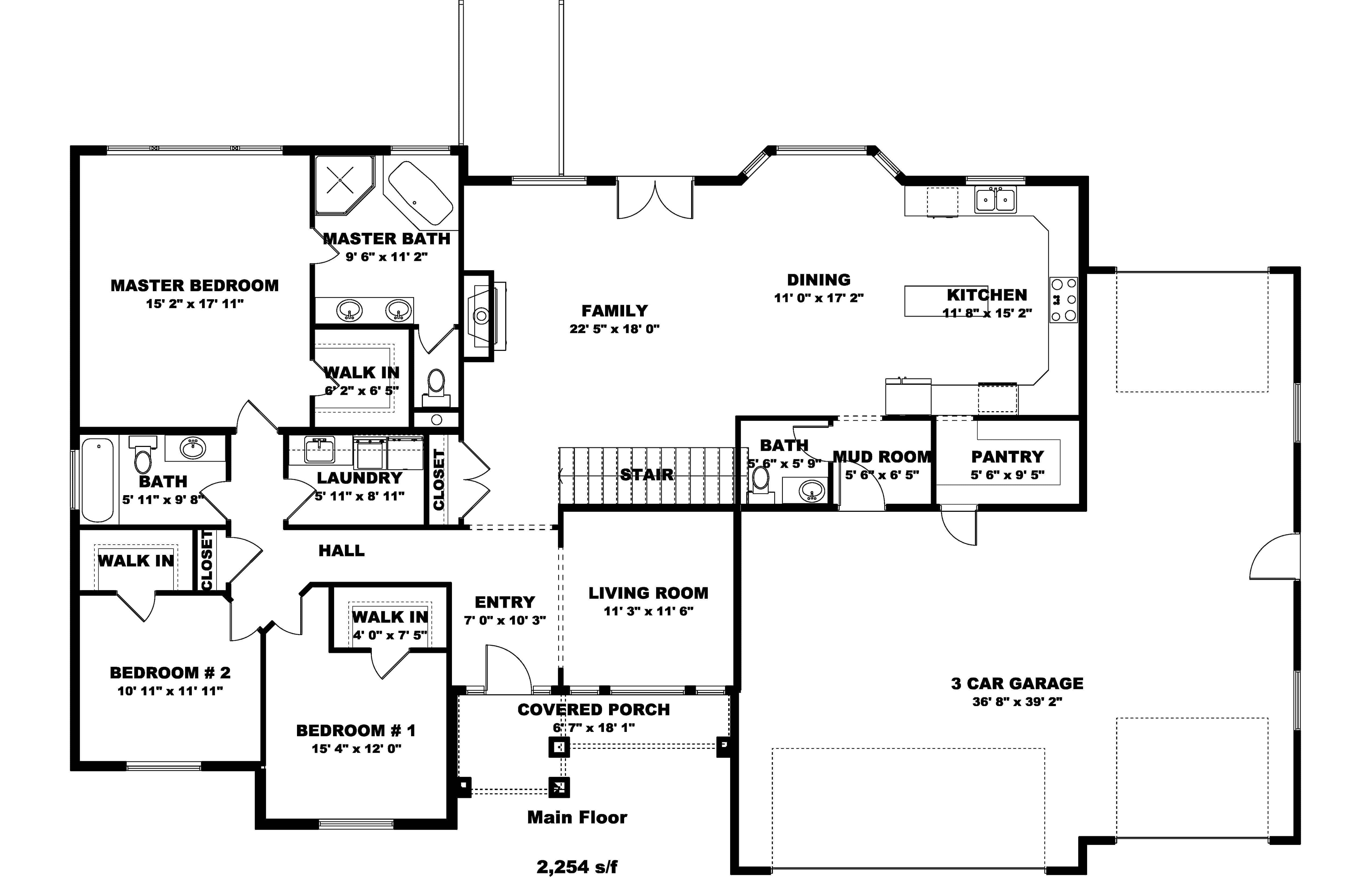 Floor Plan Main Level
