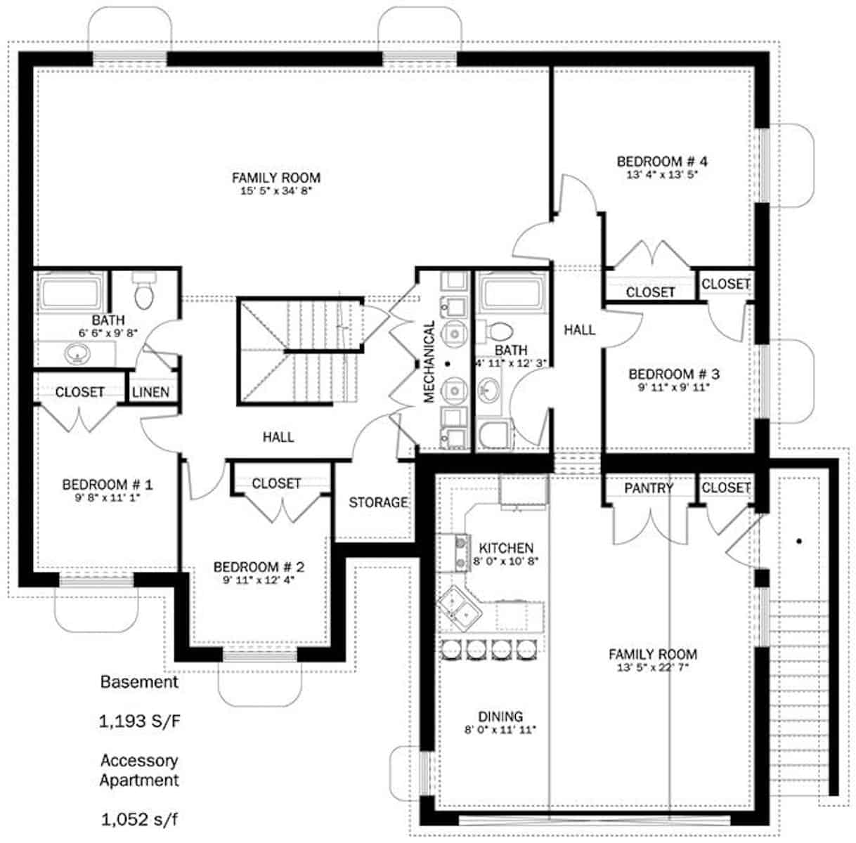 Basement Option Layout