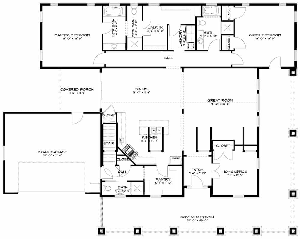 Floor Plan Main Level