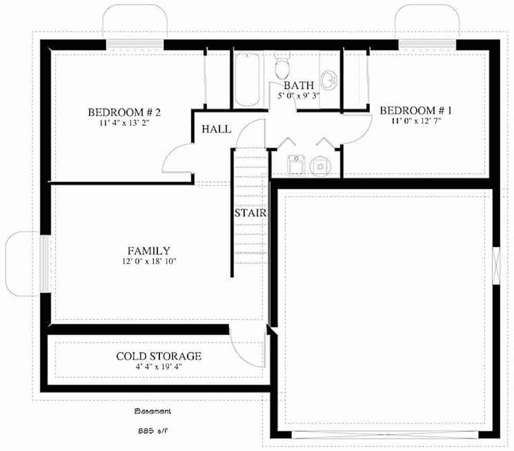 Floor Plan Basement