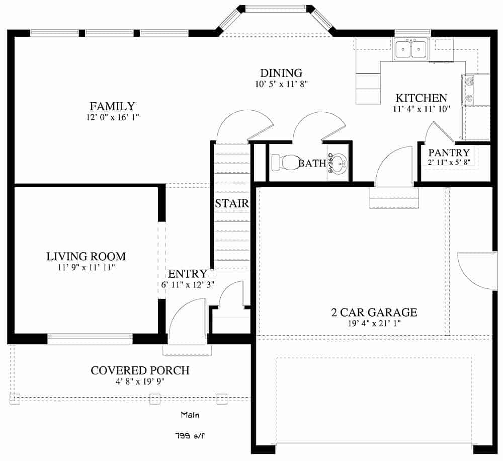 Floor Plan Main Level