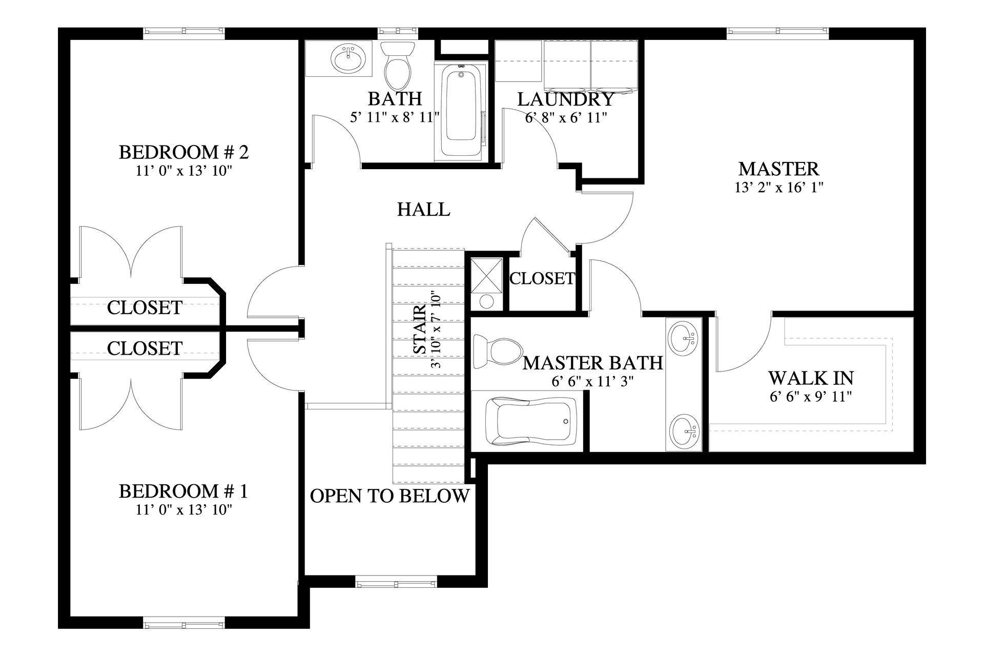 Floor Plan Upper Level