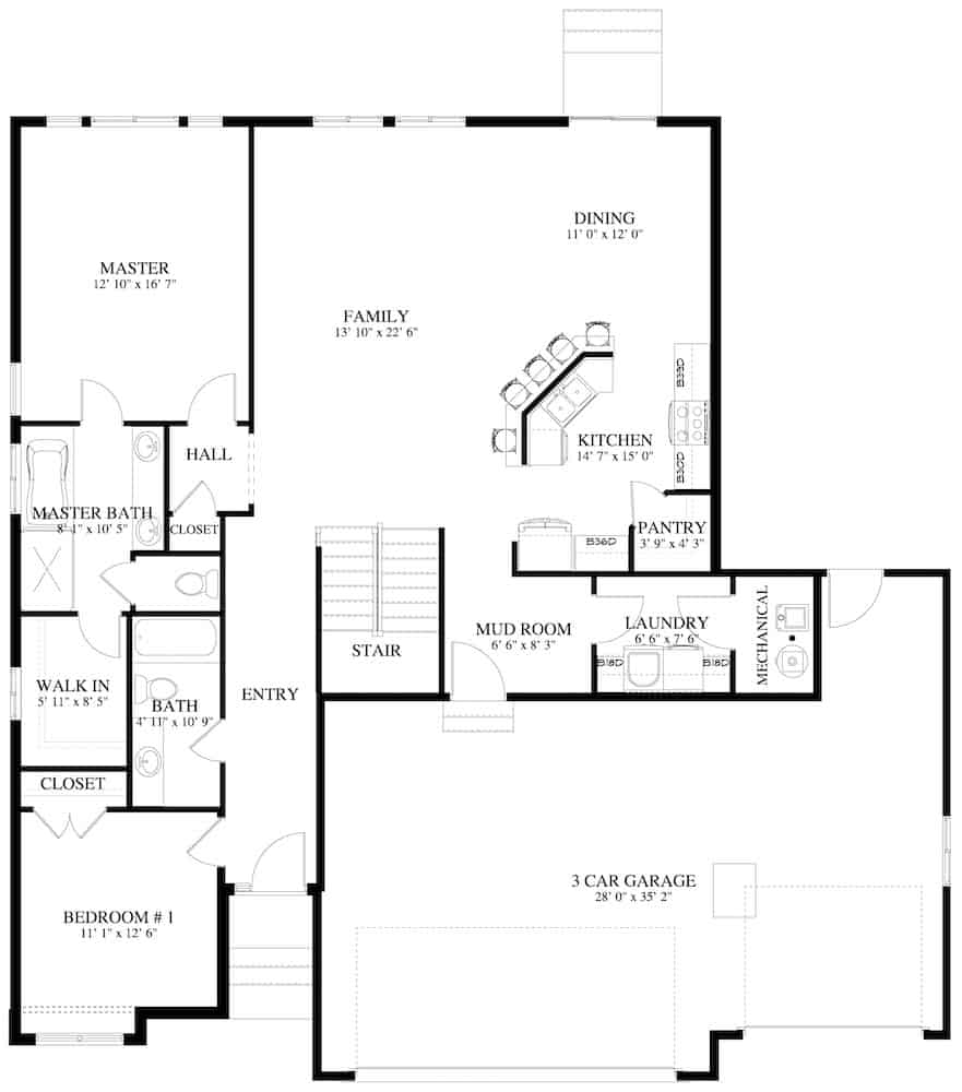 Floor Plan Main Level