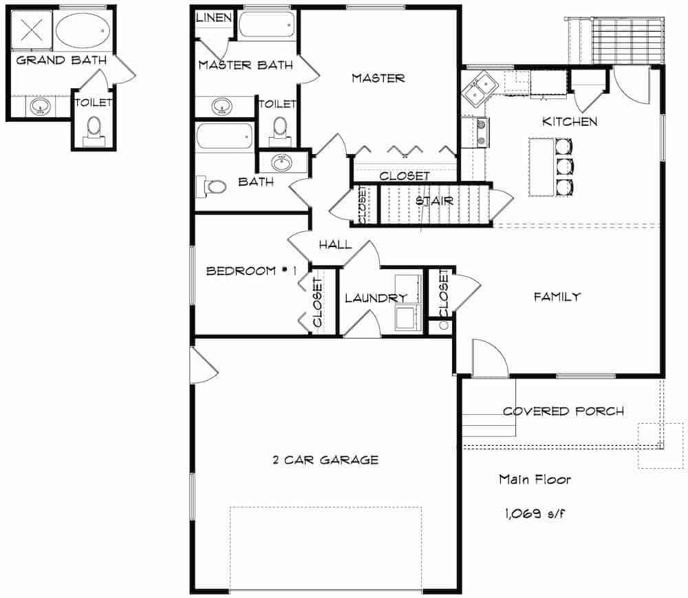 Floor Plan Main Level