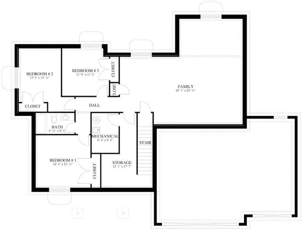 Basement Option Layout