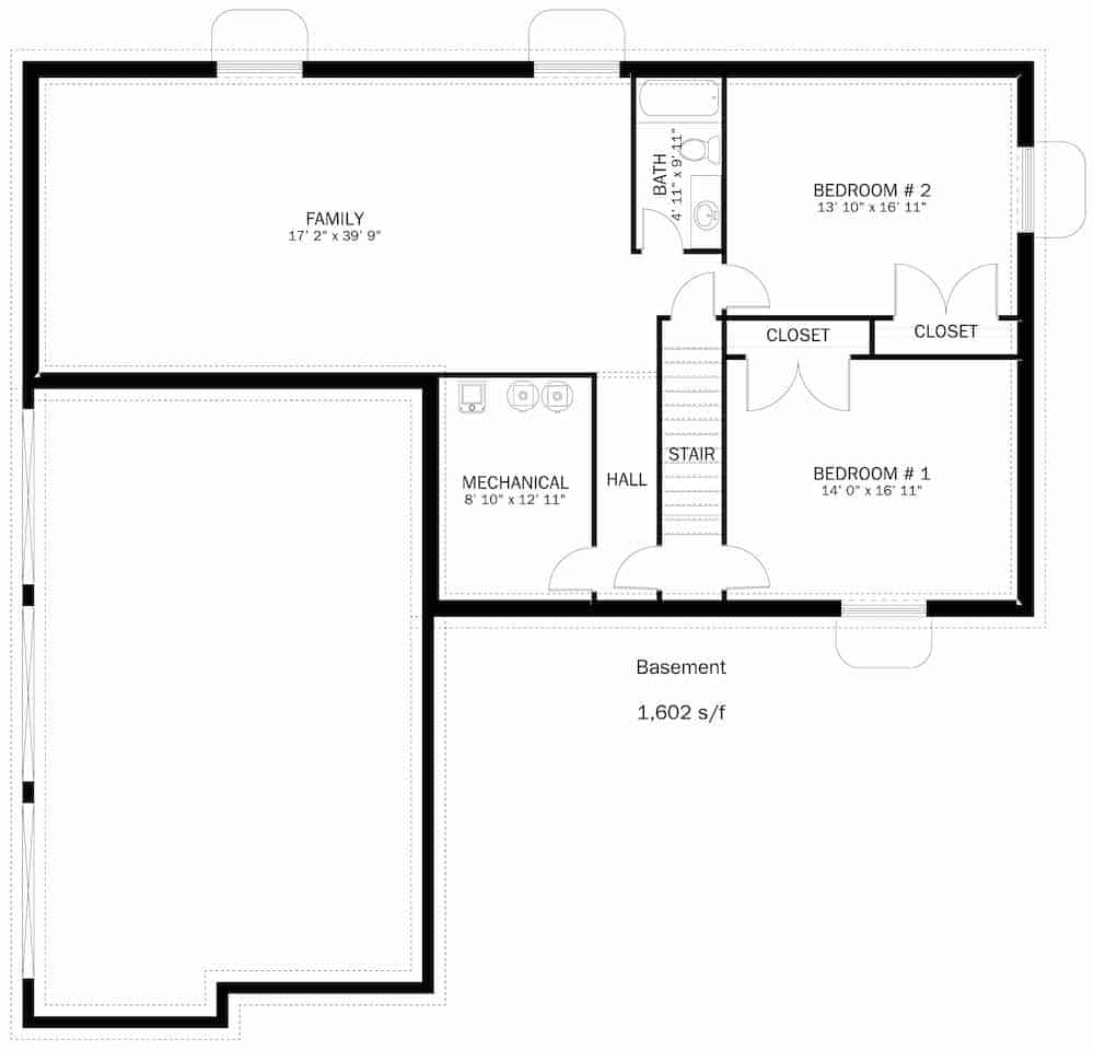 Basement Option Layout
