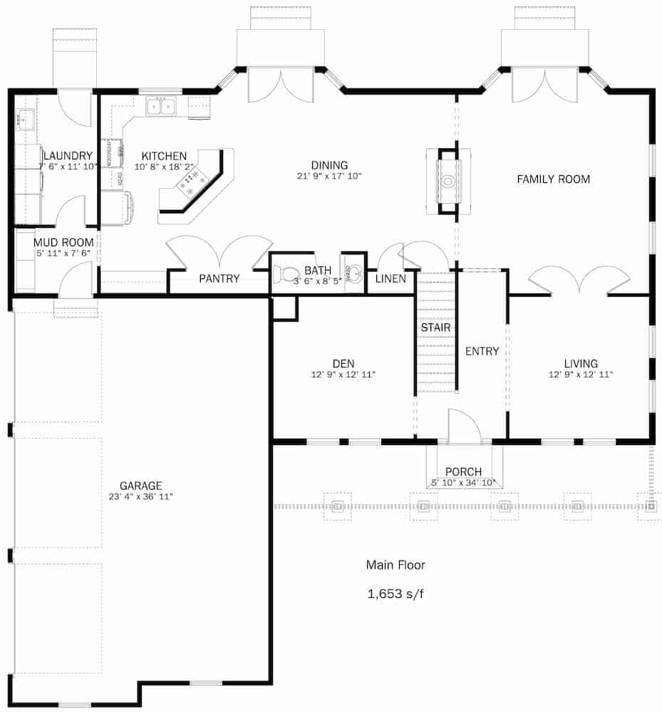 Floor Plan Main Level