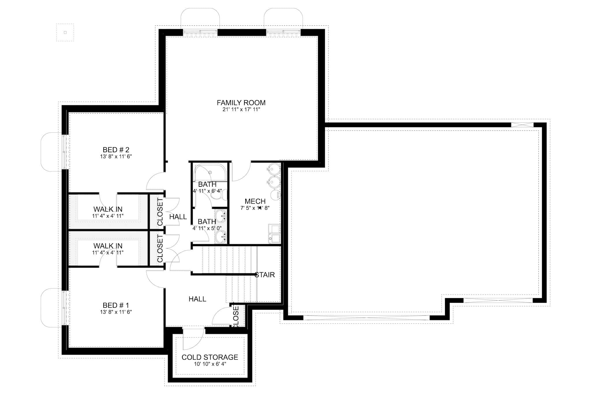 Basement Option Layout