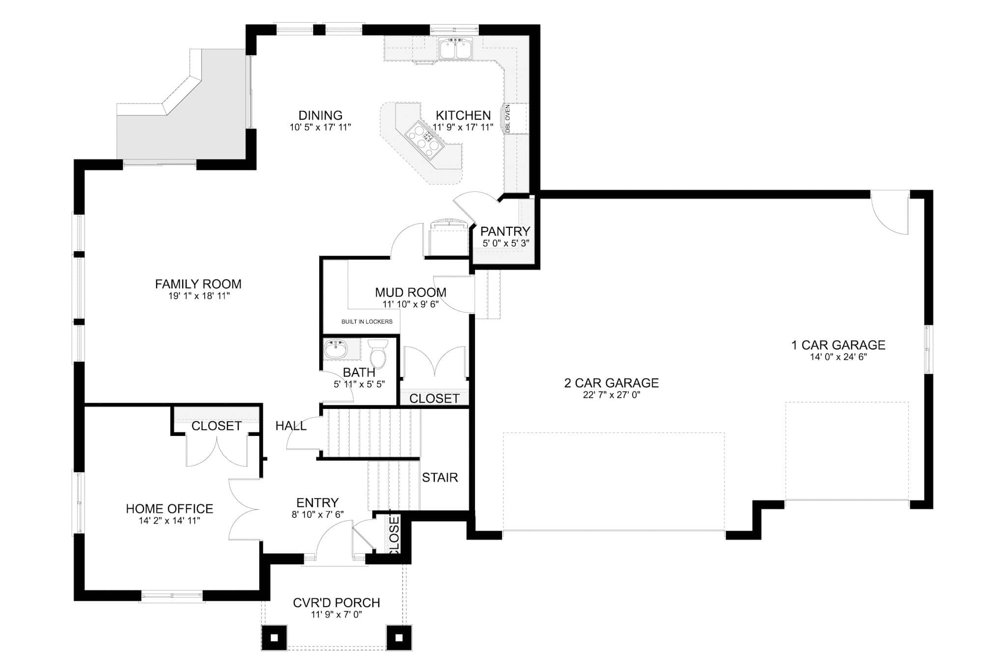 Floor Plan First Story