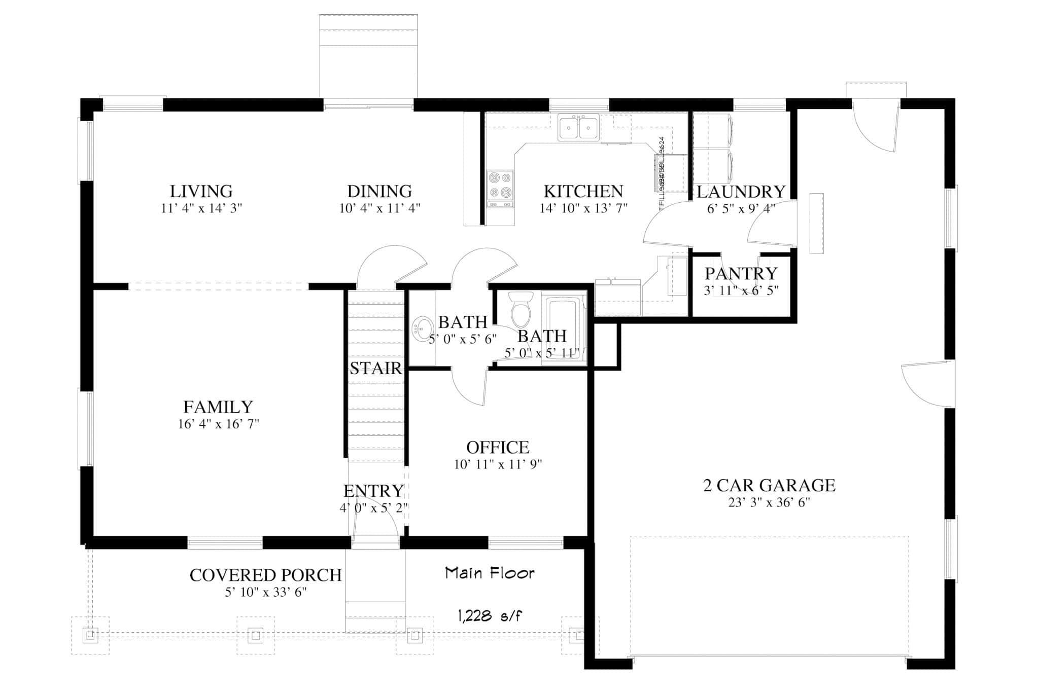 Floor Plan First Story