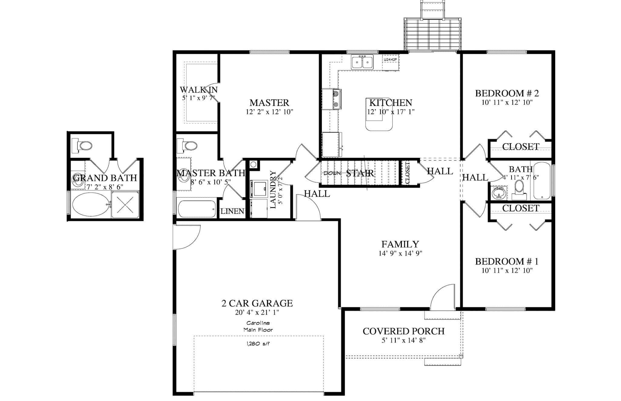 Floor Plan First Story