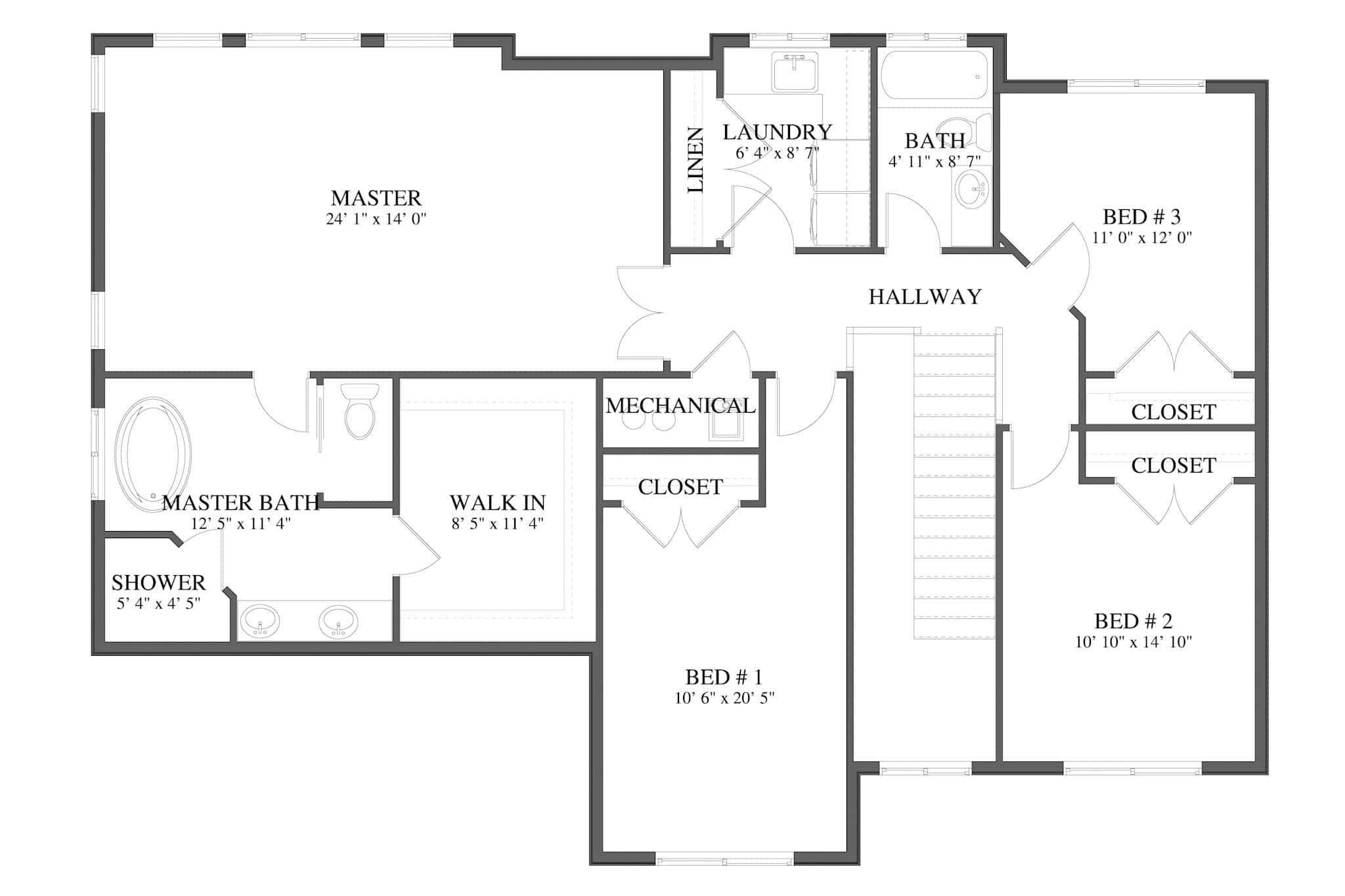 Floor Plan Second Story