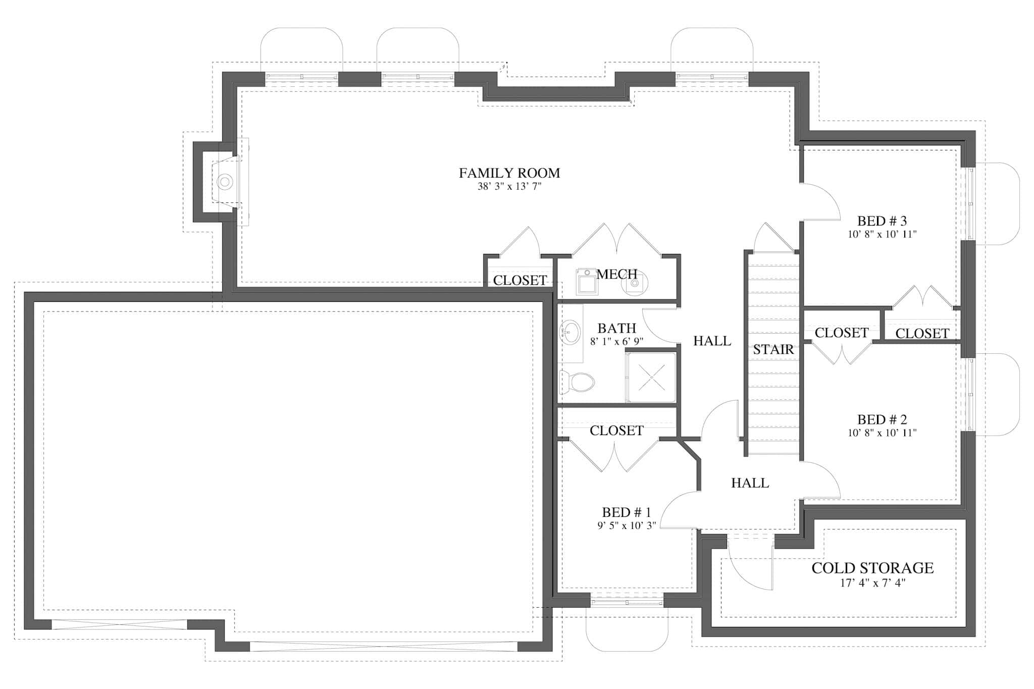 Basement Option Layout