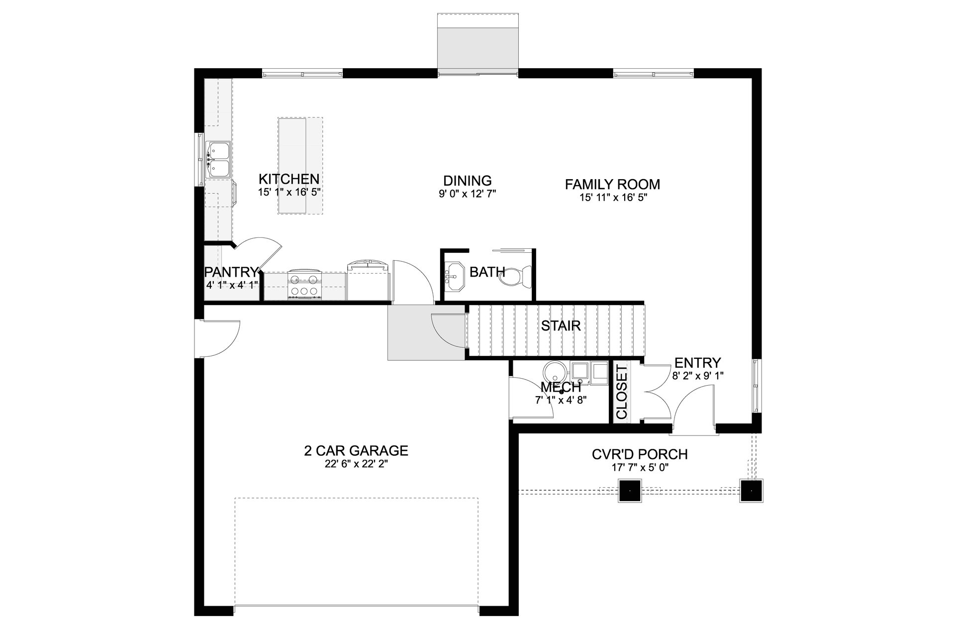 Floor Plan First Story