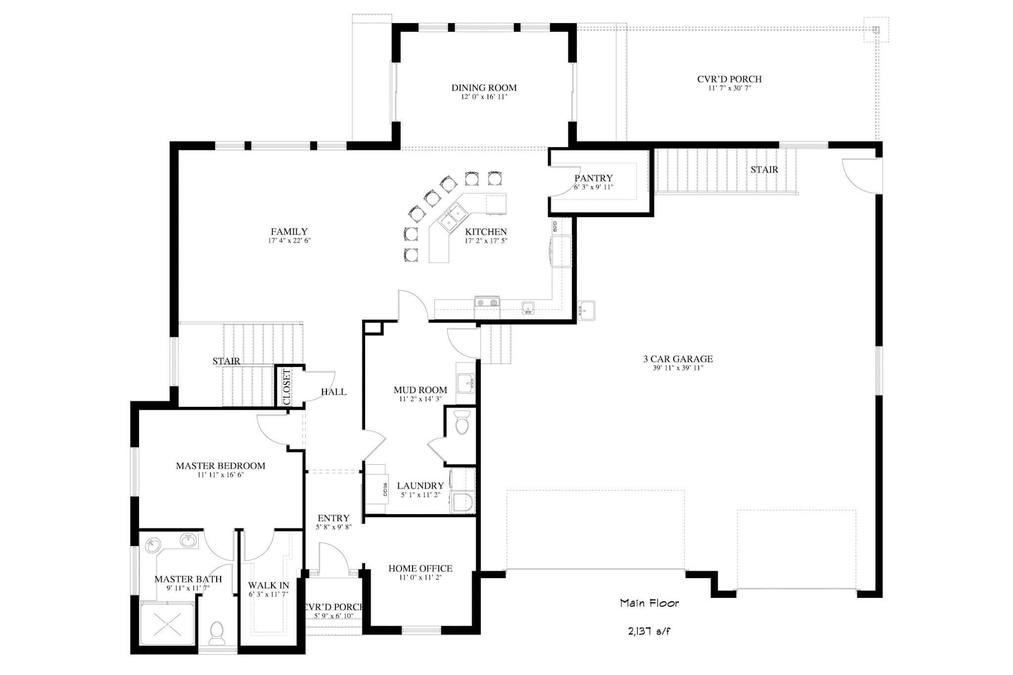 Floor Plan First Story