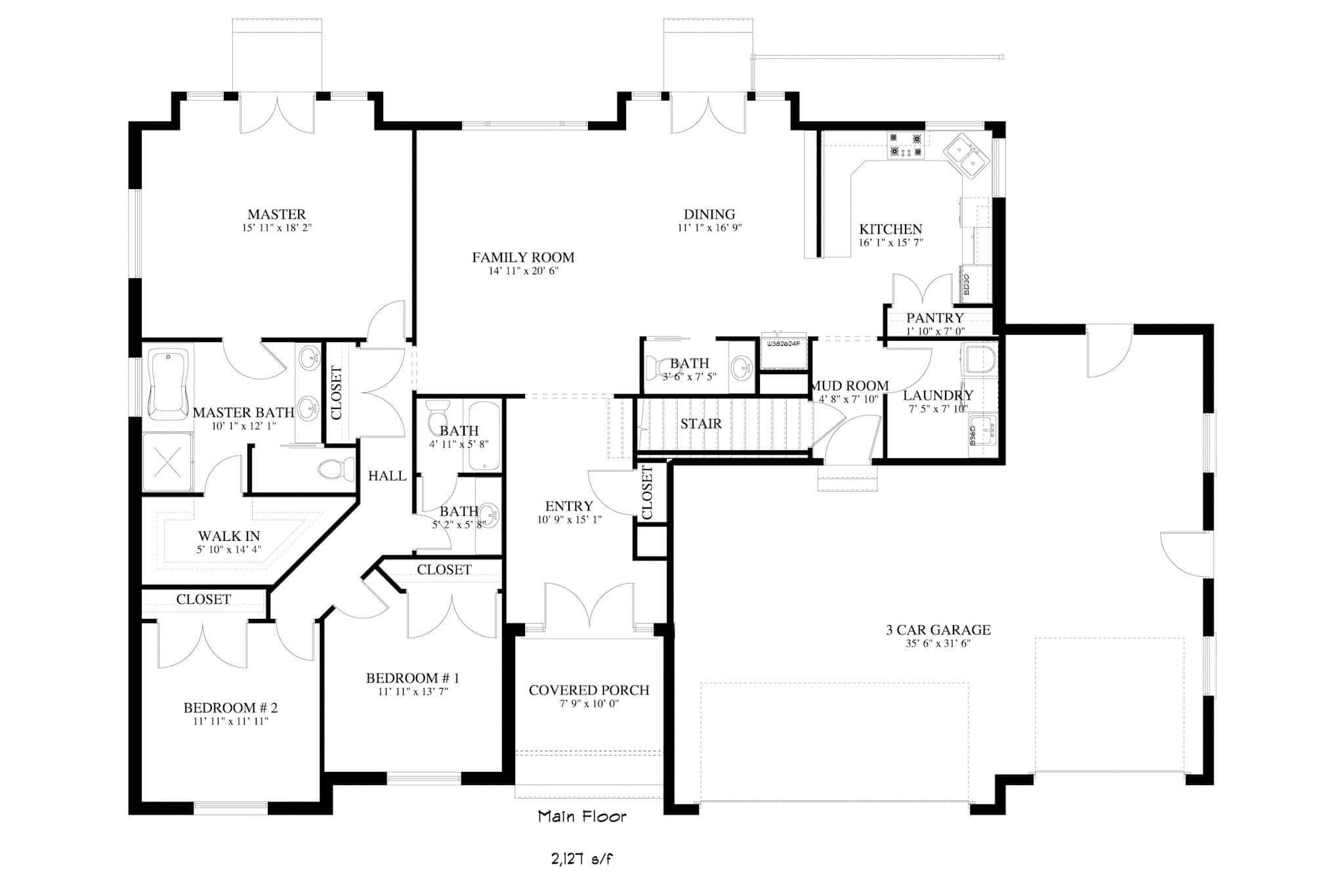 Floor Plan First Story
