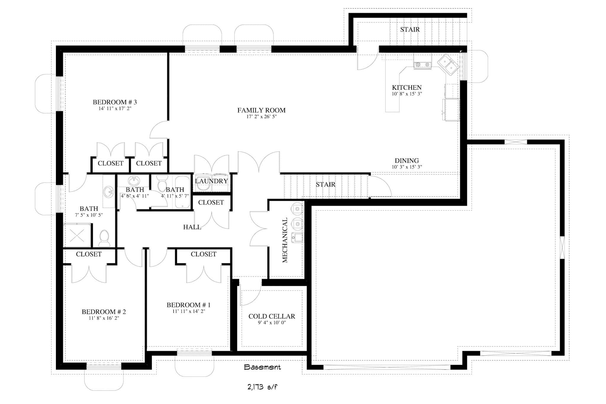 Basement Option Layout