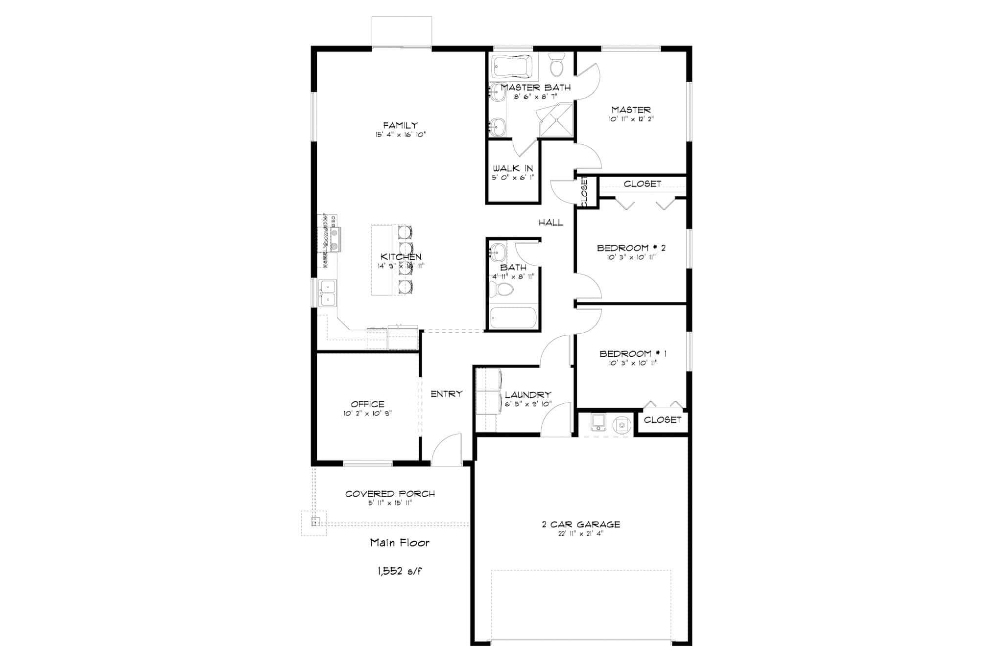 Floor Plan First Story