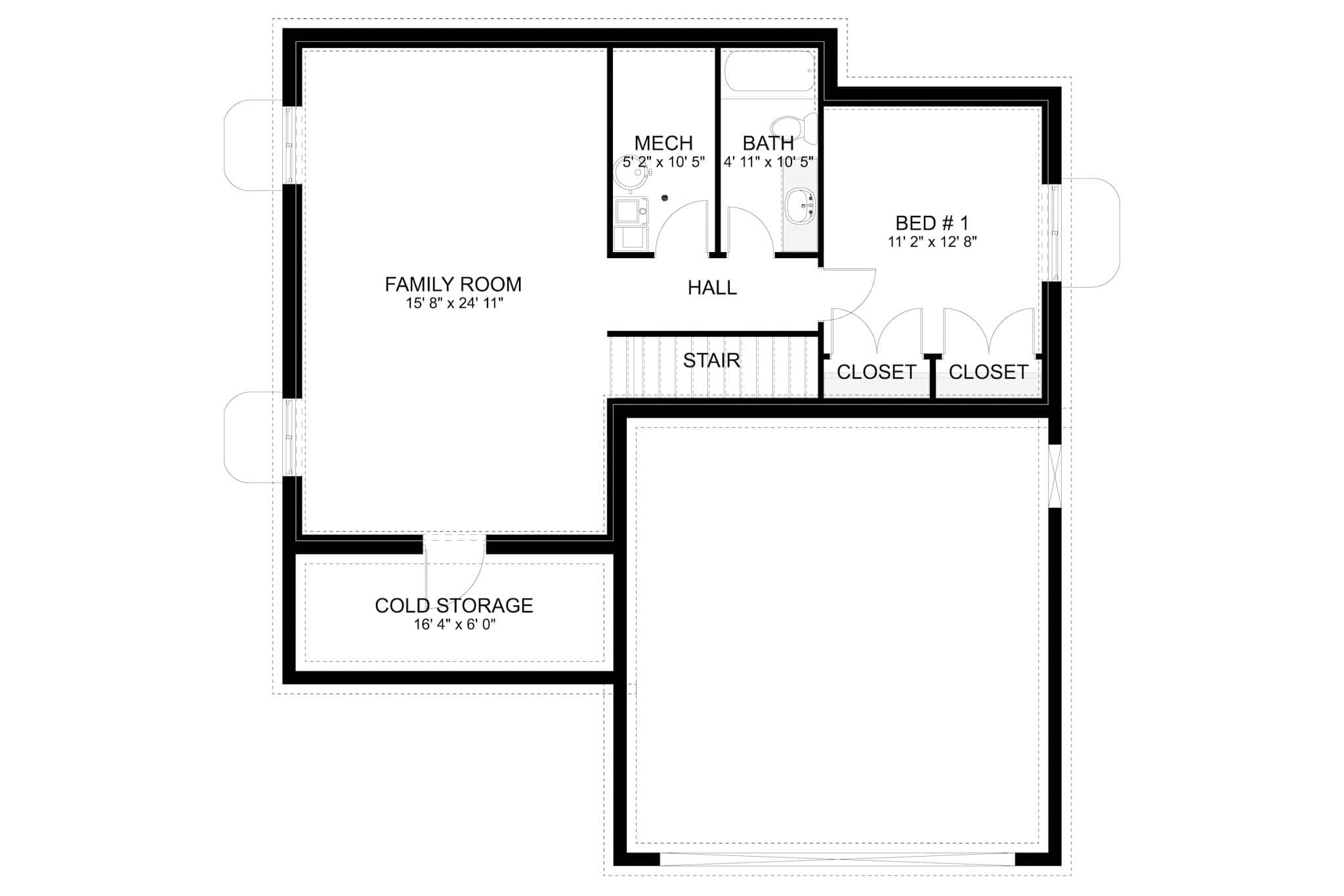 Basement Option Layout