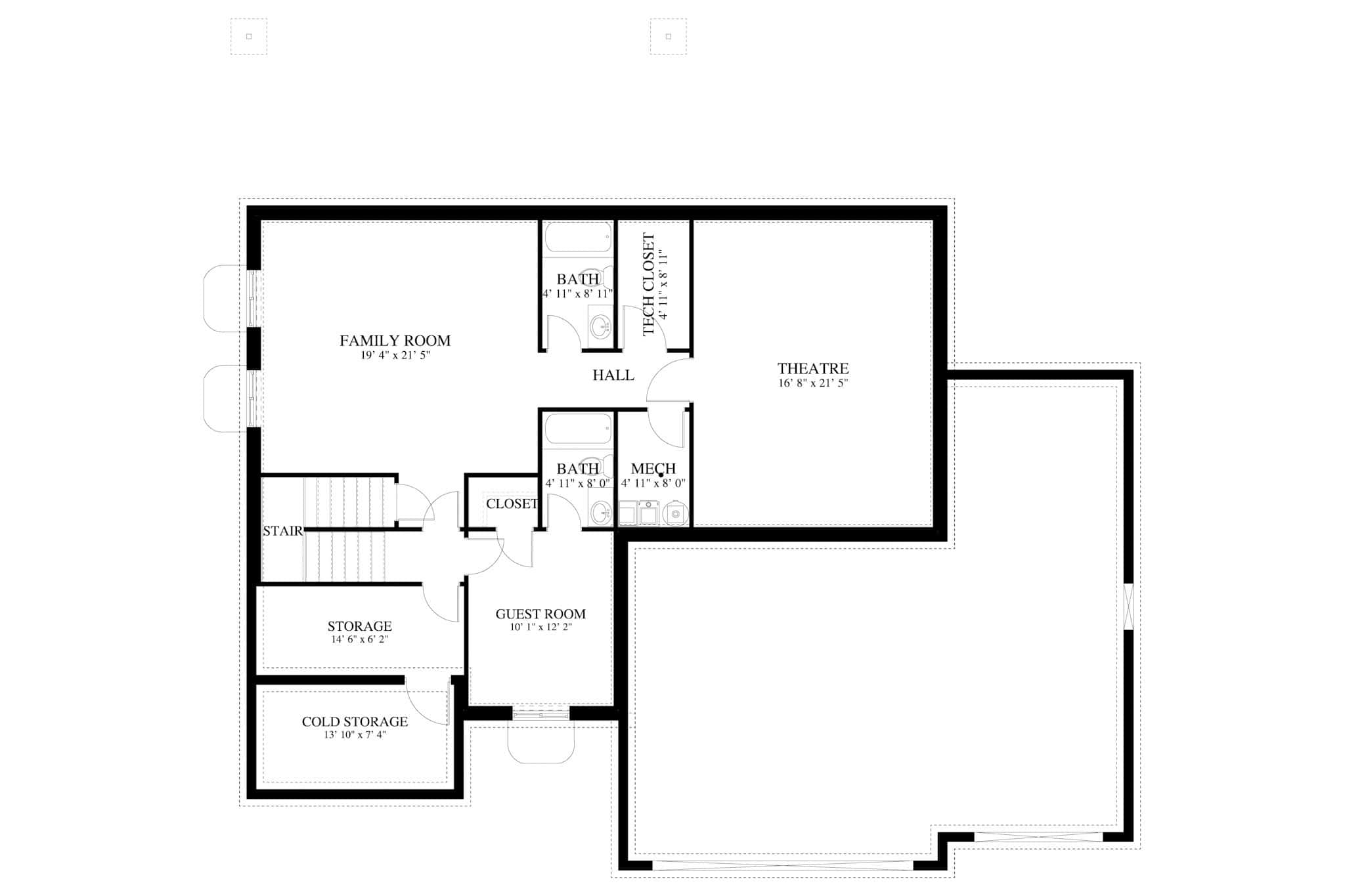 Basement Option Layout