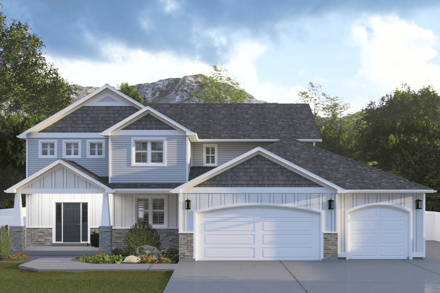 Craftsman House Plan - 4-5 Bedrms, 2.5-4.5 Baths - 2776-4344 Sq Ft - #187-1251