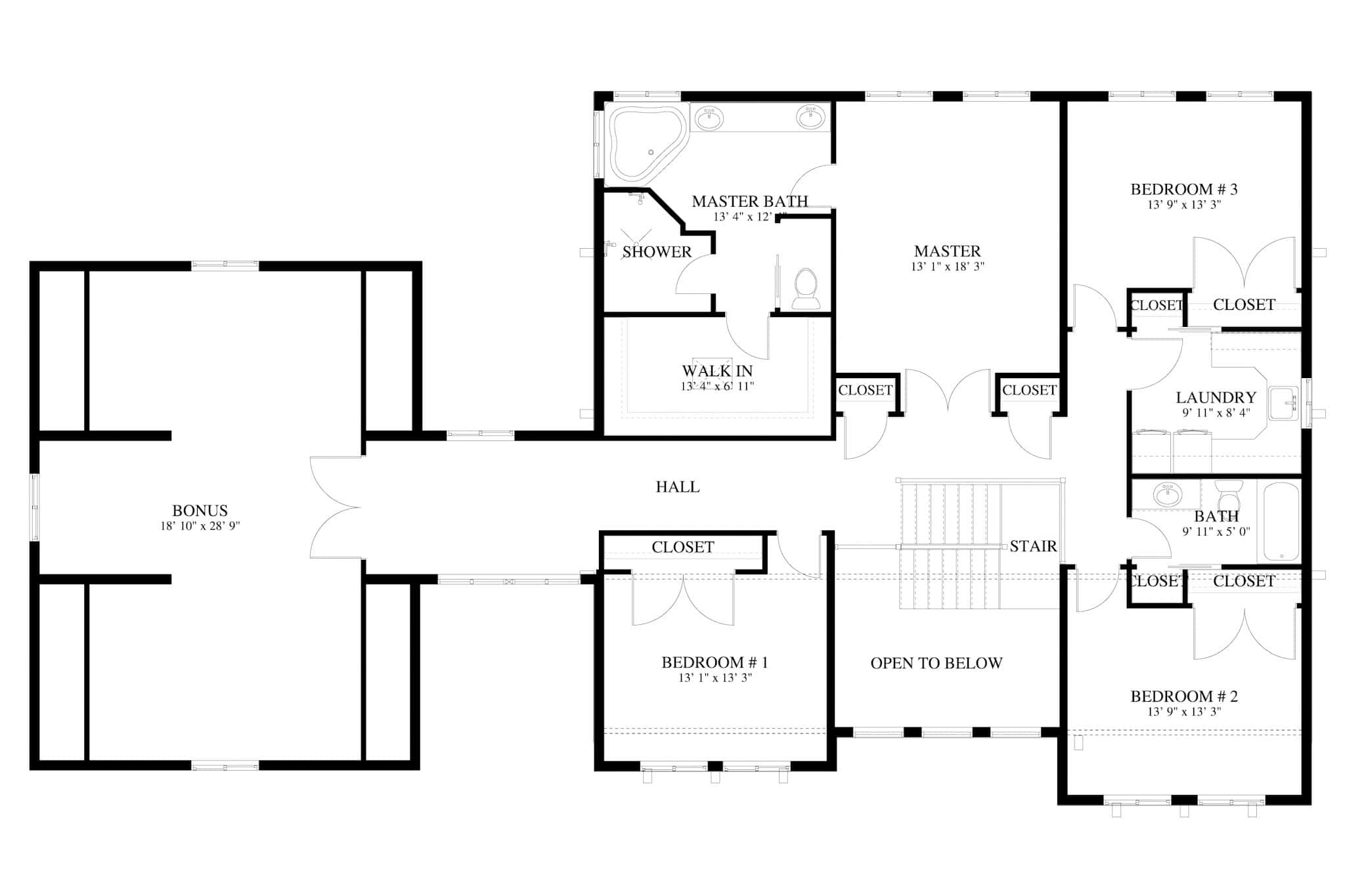 Floor Plan Second Story