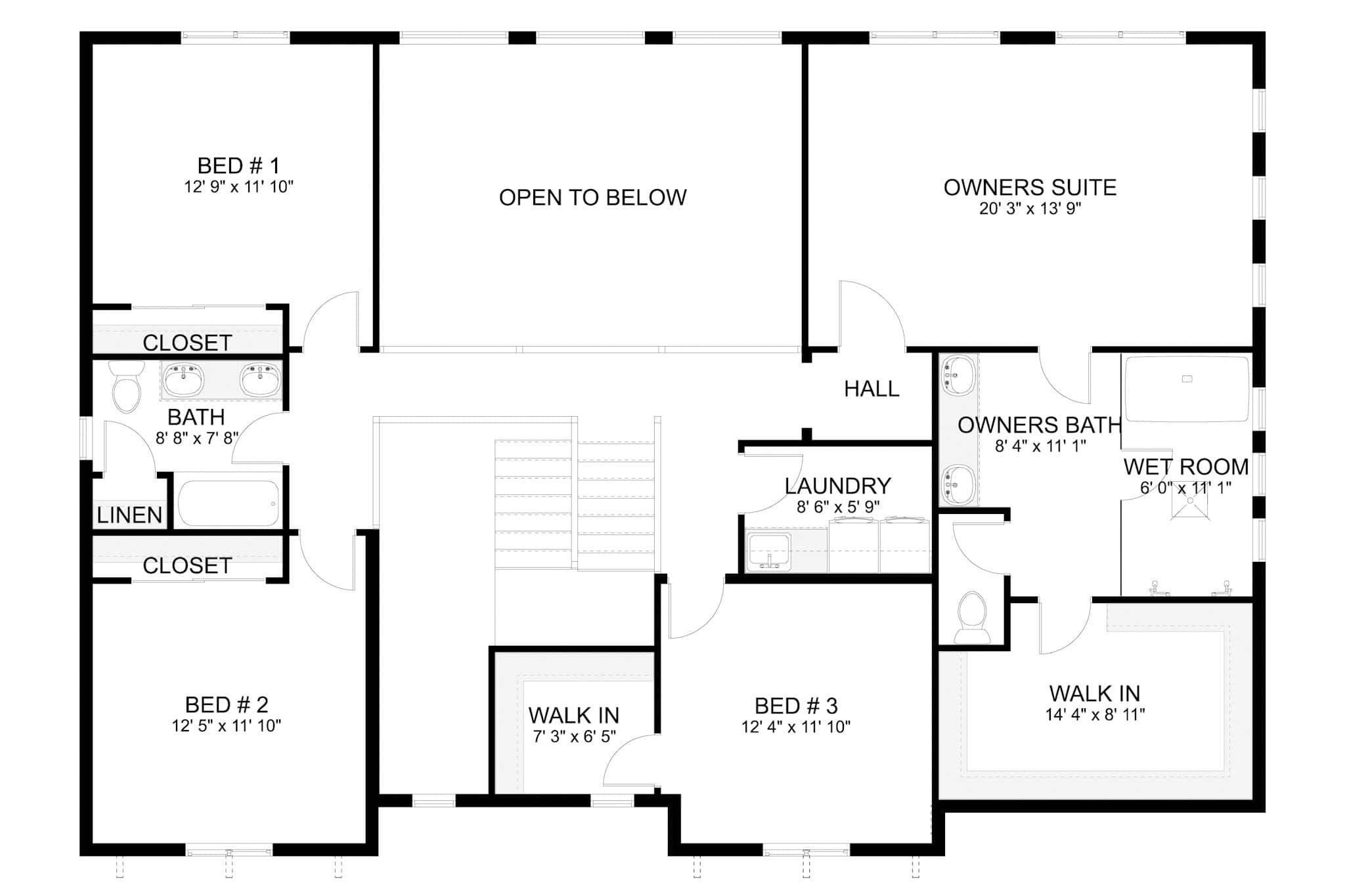 Floor Plan Second Story