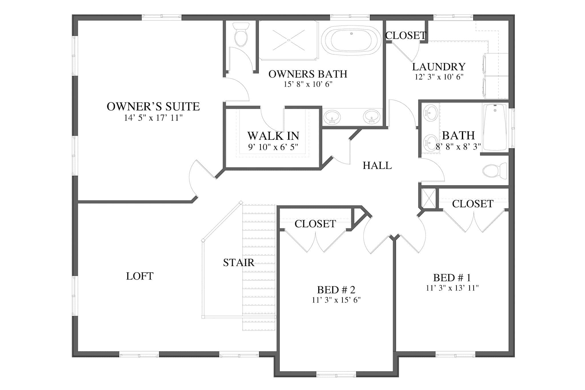 Floor Plan Second Story