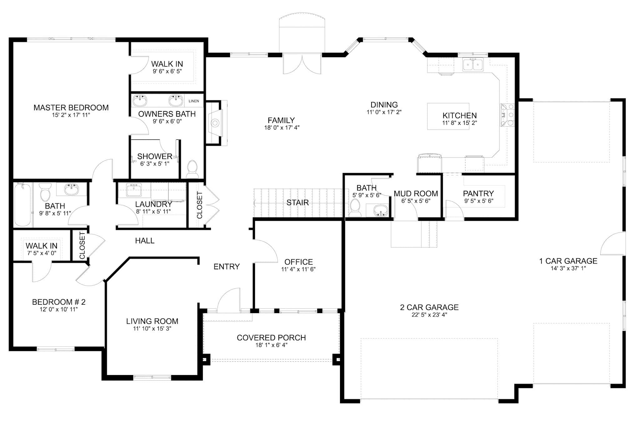Floor Plan First Story