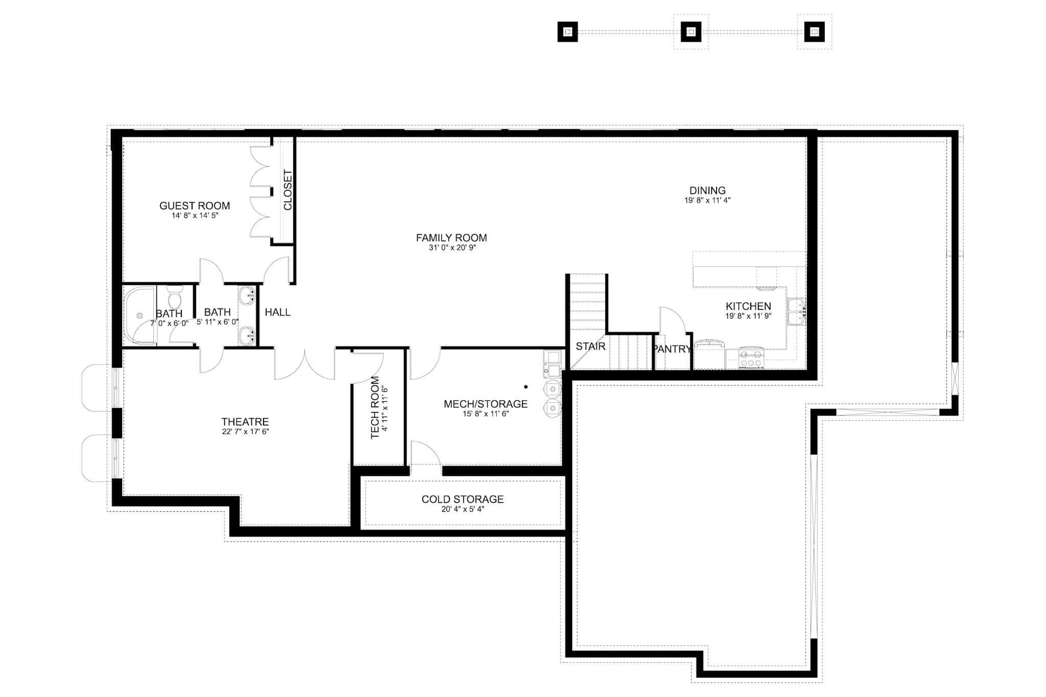 Basement Option Layout