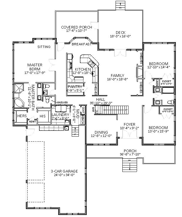Floor Plan Main Level