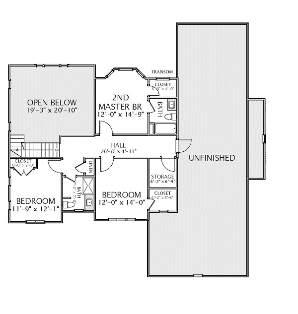 Floor Plan Upper Level