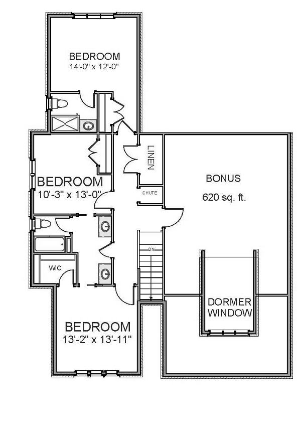 Floor Plan Upper Level