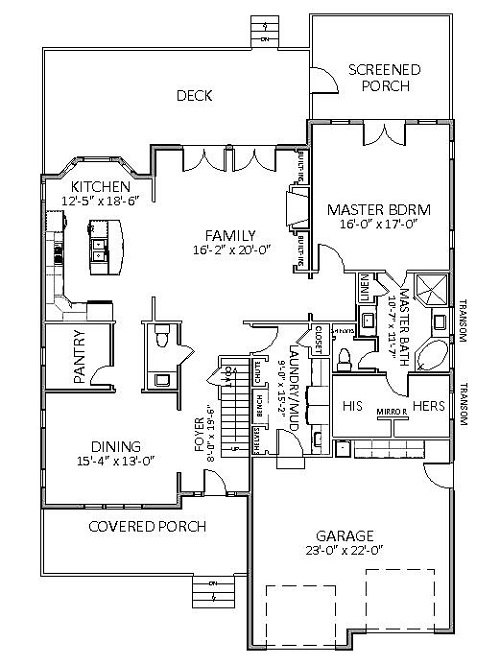 Floor Plan Main Level