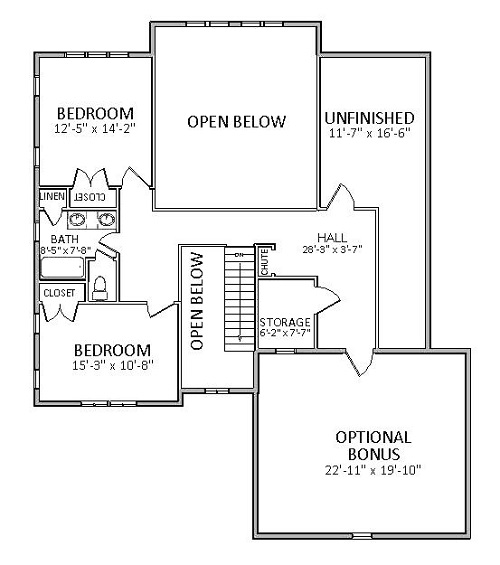 Floor Plan Upper Level