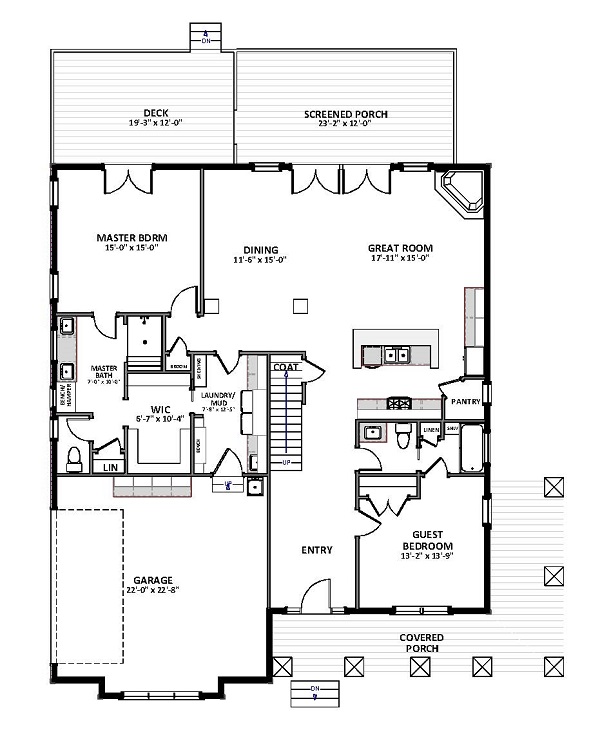 Floor Plan Main Level