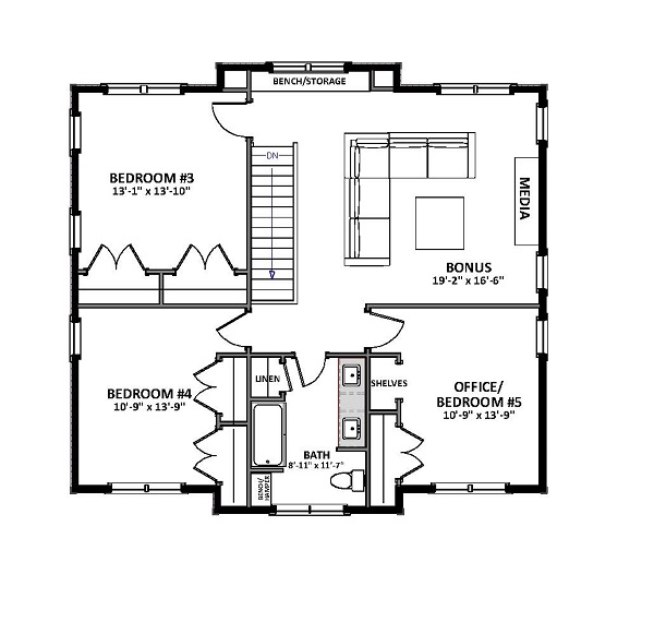 Floor Plan Upper Level