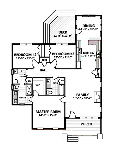 Floor Plan Main Level