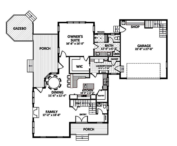 Floor Plan Main Level