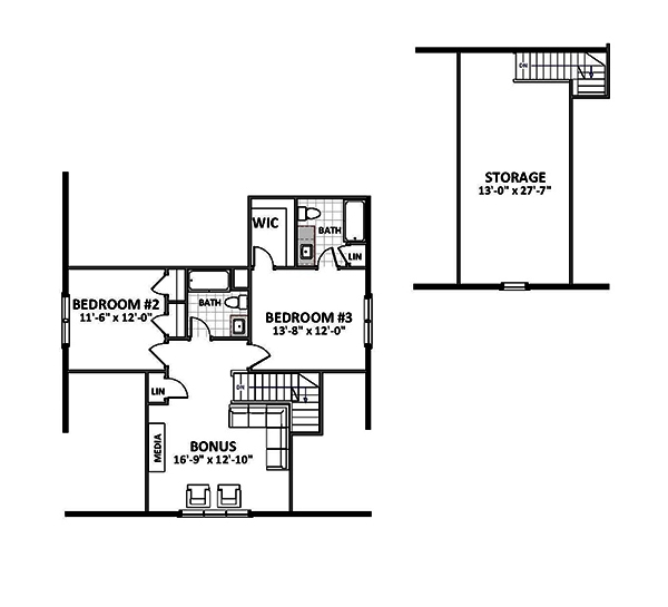 Floor Plan Upper Level