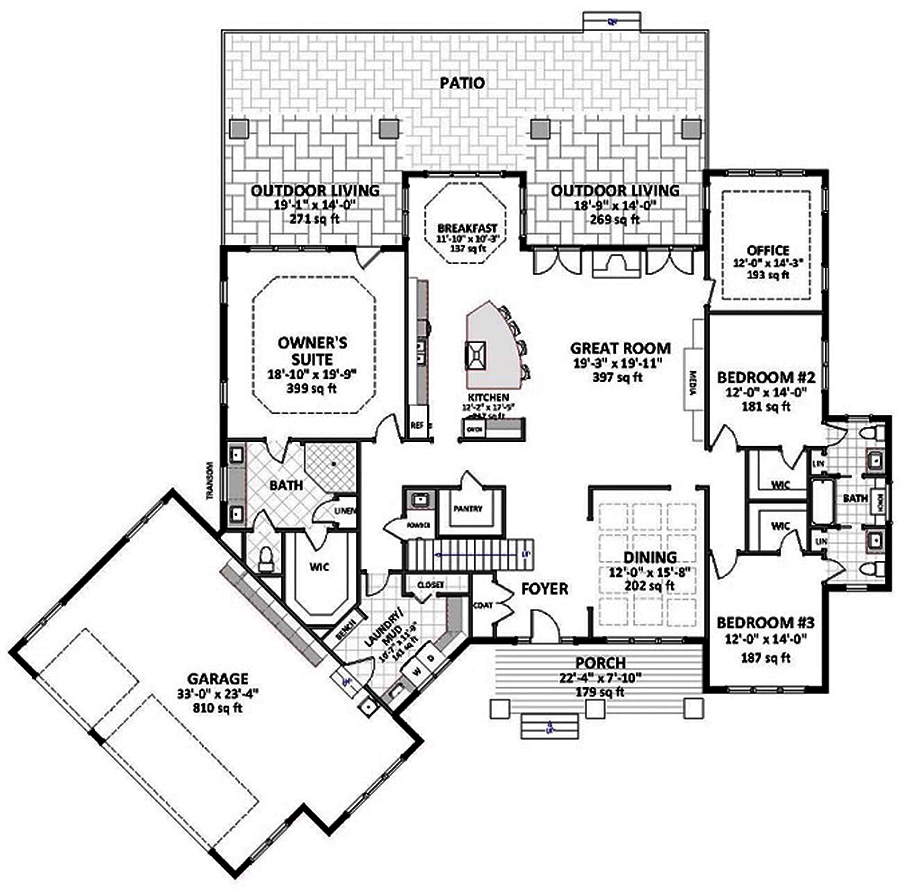Floor Plan Main Level