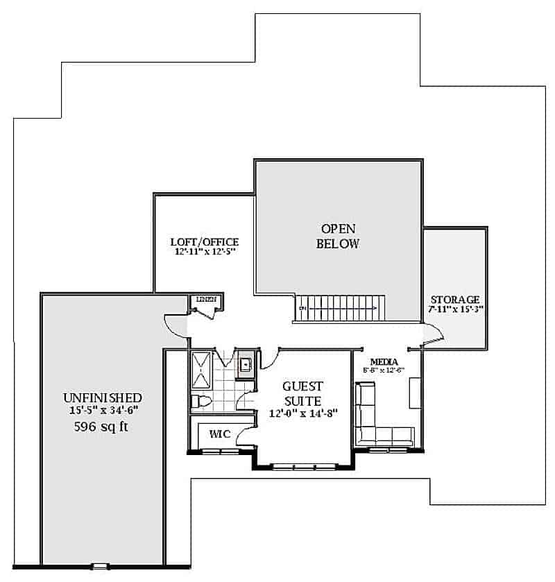 Floor Plan Upper Level