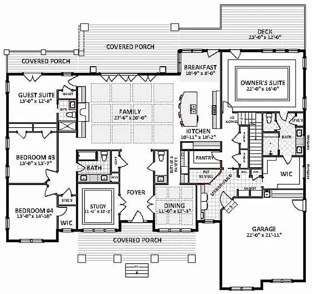 Floor Plan Main Level